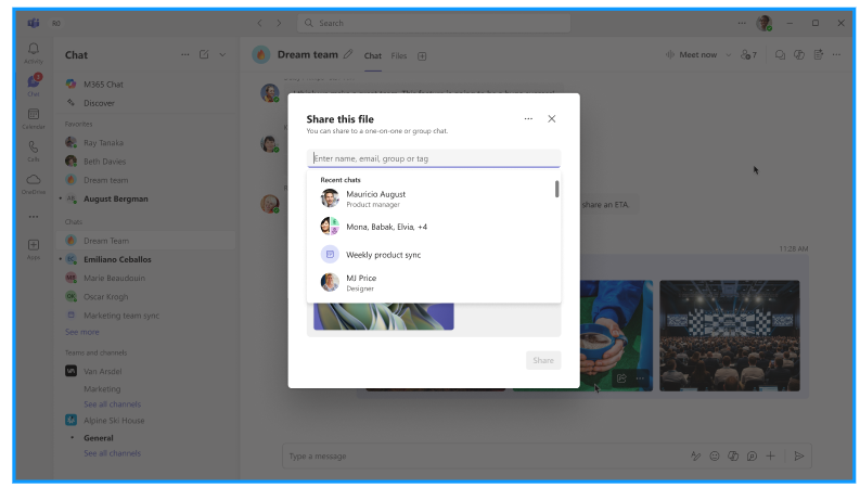 user settings