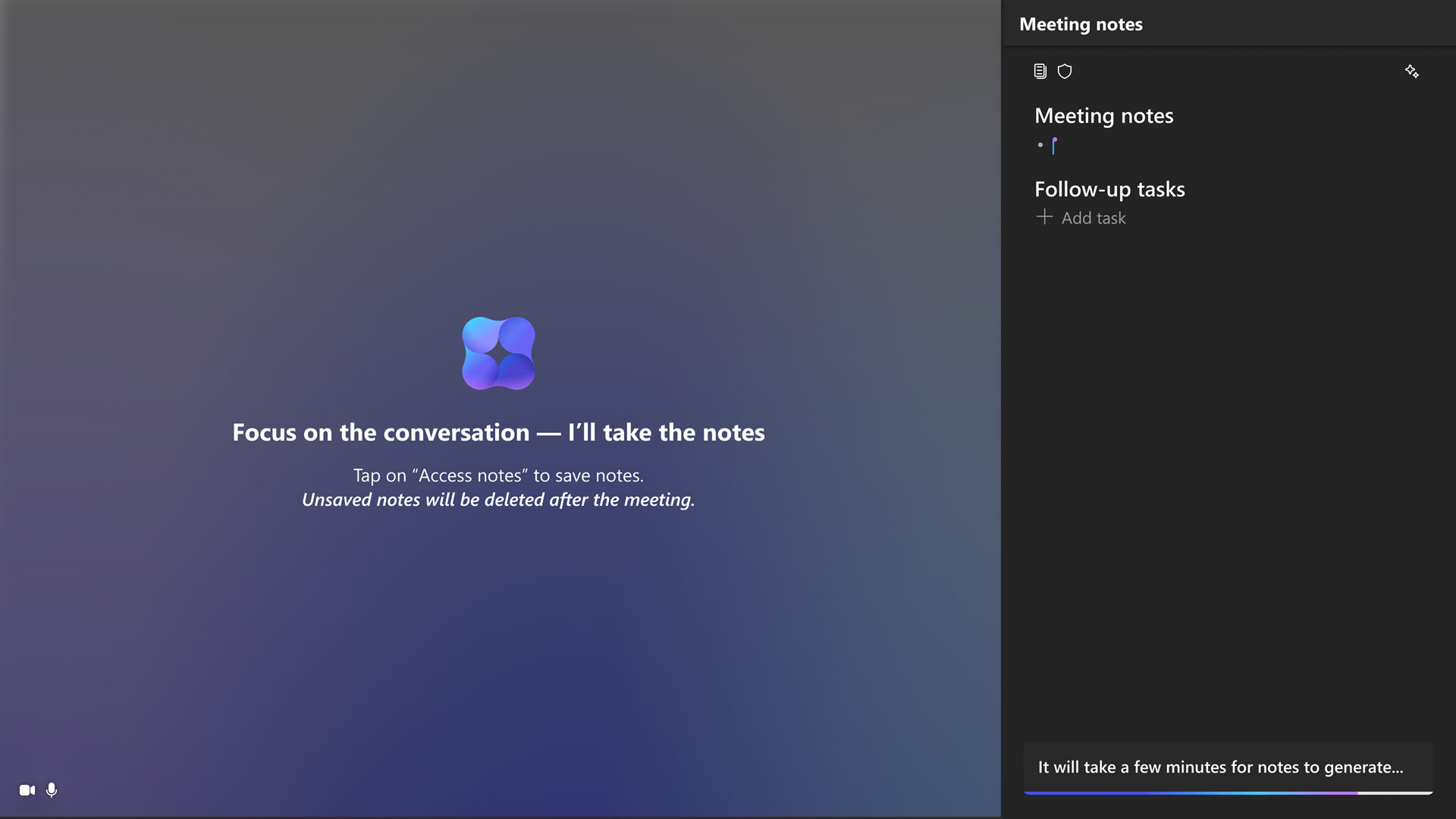 user settings