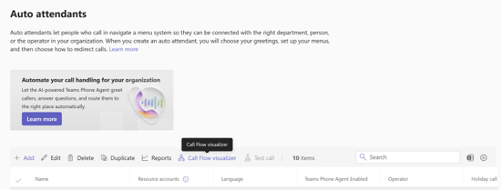 user settings